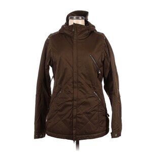 Burton The White Collection Man Eater Dryride Ski Snowboarding Snow Jacket Coat